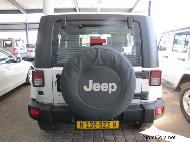 Jeep Wrangler Sahara in Namibia