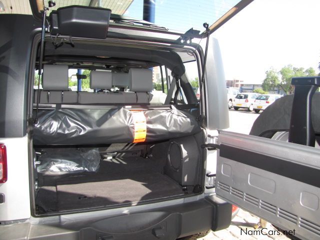 Jeep Wrangler Sahara in Namibia