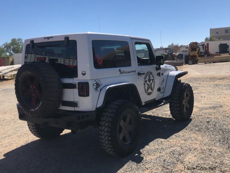 Jeep Wrangler in Namibia