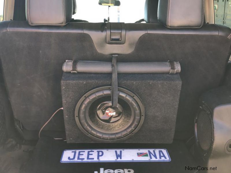 Jeep Wrangler in Namibia