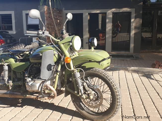 Ural 750cc in Namibia