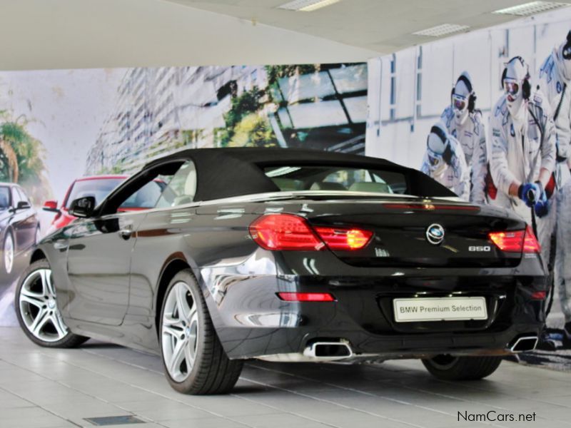 BMW 650i Convertible in Namibia