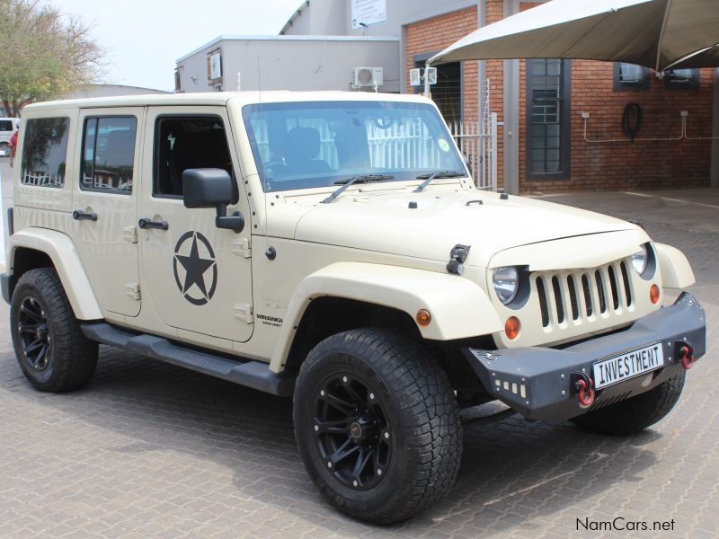 Jeep Wrangler Sahara Unlimited in Namibia