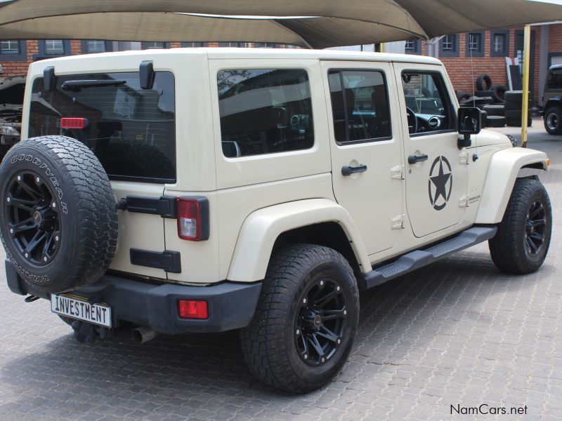 Jeep Wrangler Sahara Unlimited in Namibia