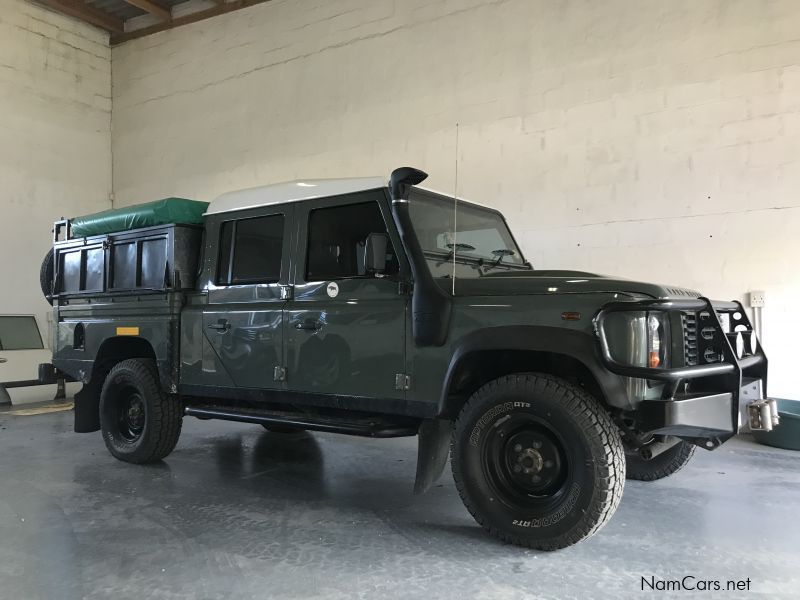 Land Rover Defender Puma 130 in Namibia