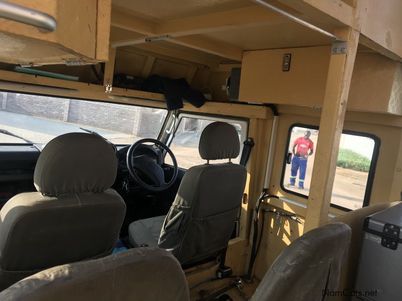 Land Rover Defender camper in Namibia