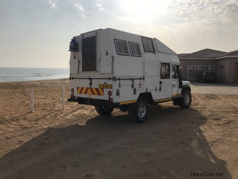 Land Rover Defender camper in Namibia