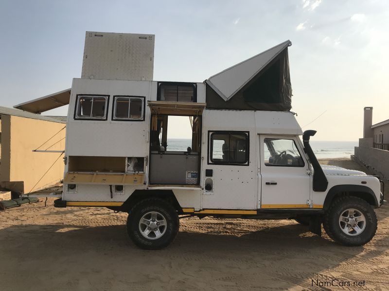 Land Rover Defender camper in Namibia