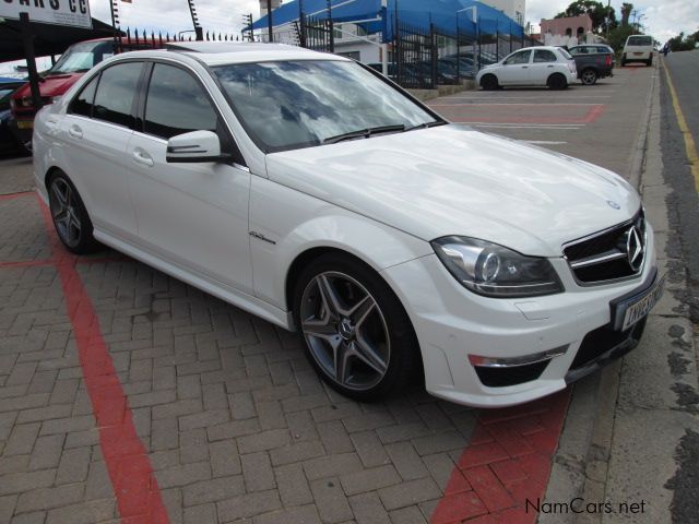 Mercedes-Benz C63 in Namibia