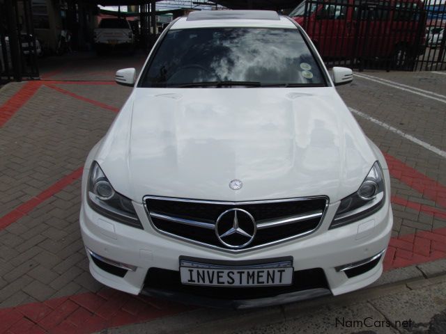 Mercedes-Benz C63 in Namibia