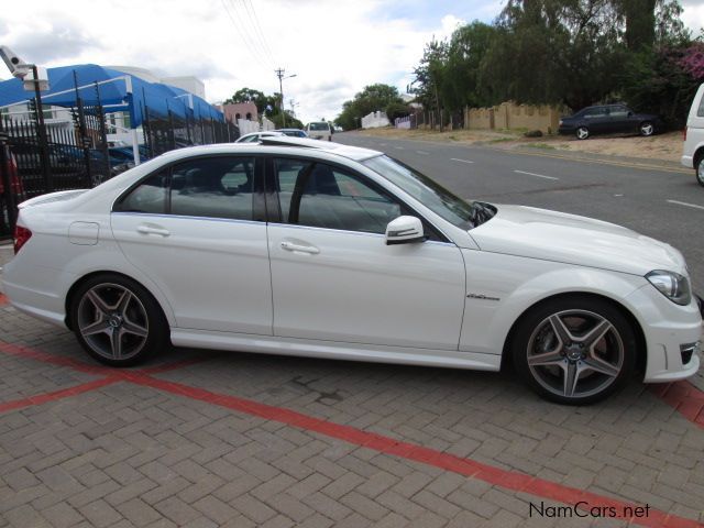 Mercedes-Benz C63 in Namibia