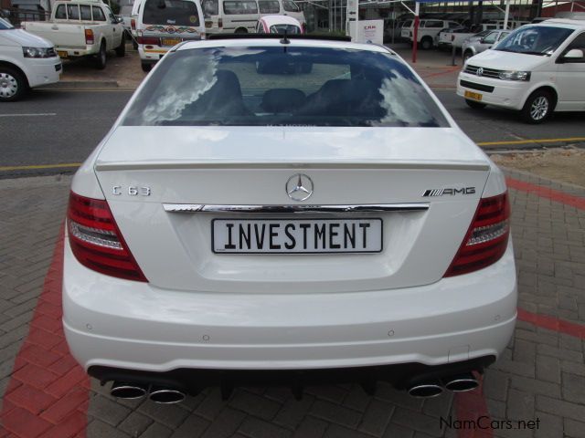 Mercedes-Benz C63 in Namibia