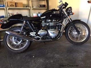 Triumph Tructon Cafe Racer in Namibia