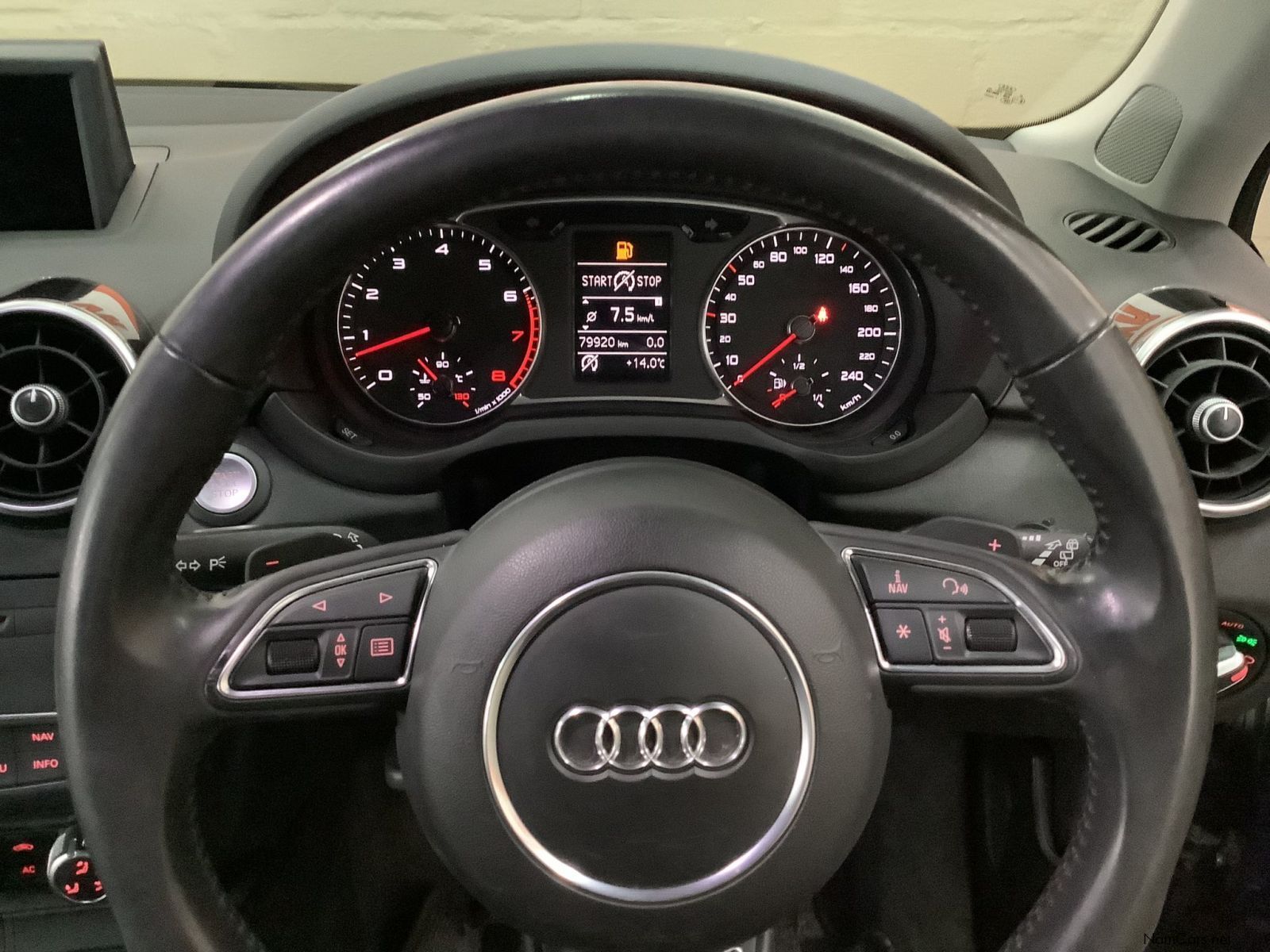 Audi A1 in Namibia