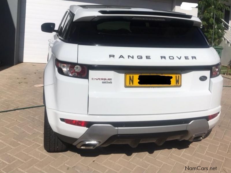 Land Rover Range Rover Evoque in Namibia