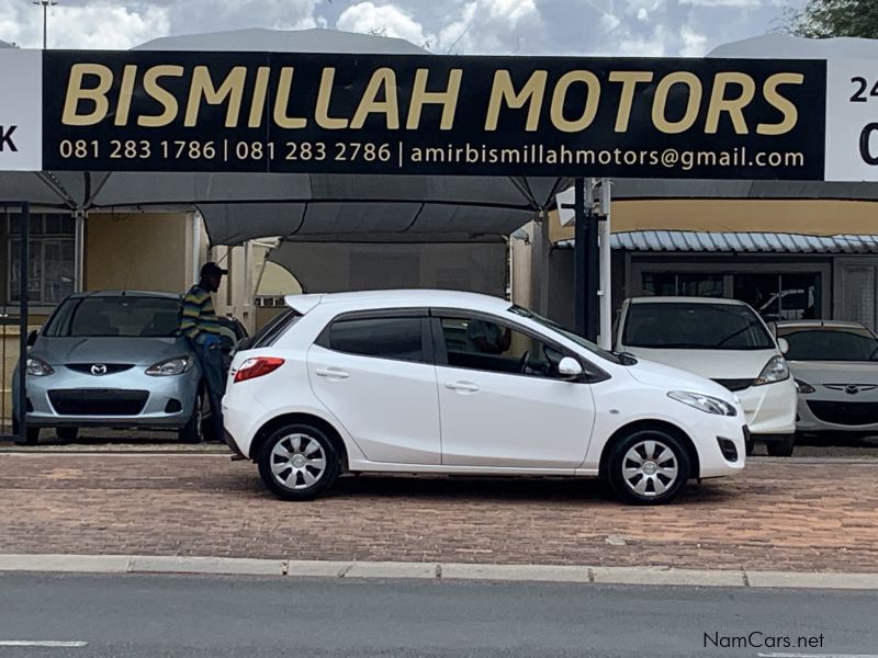 Mazda Demio Skyactiv I stop in Namibia