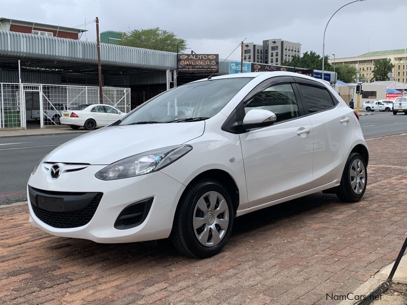 Mazda Demio Skyactiv I stop in Namibia