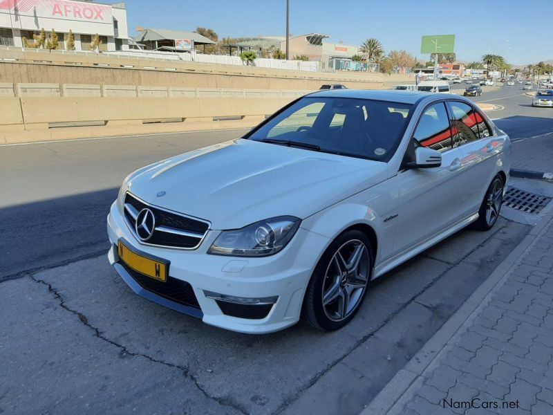 Mercedes-Benz C63 AMG in Namibia