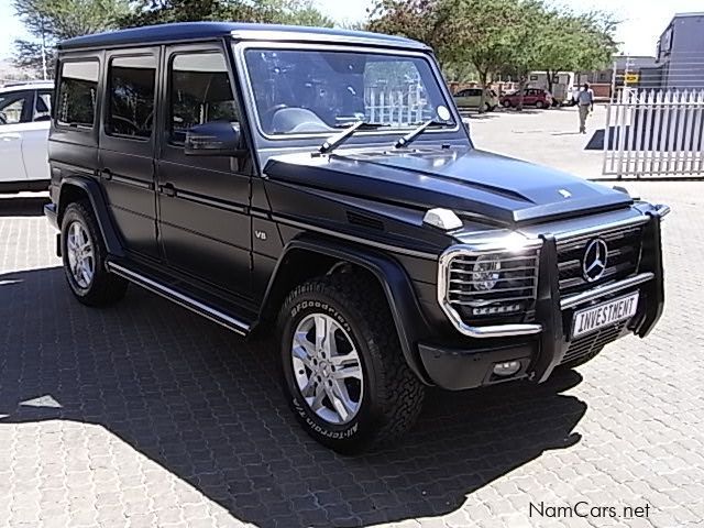 Mercedes-Benz G500 in Namibia