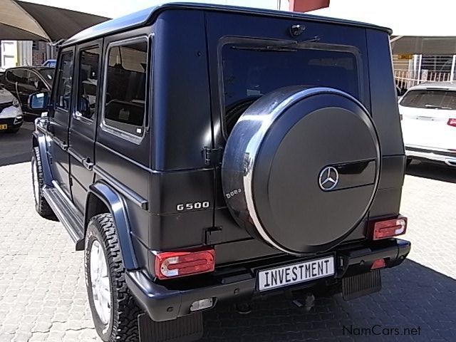 Mercedes-Benz G500 in Namibia