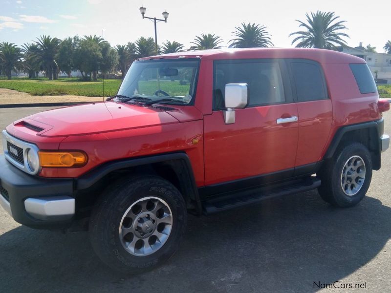 Toyota FJ Cruiser in Namibia