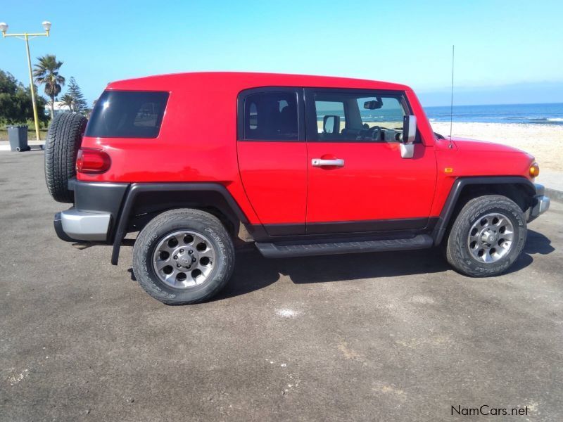 Toyota FJ Cruiser in Namibia