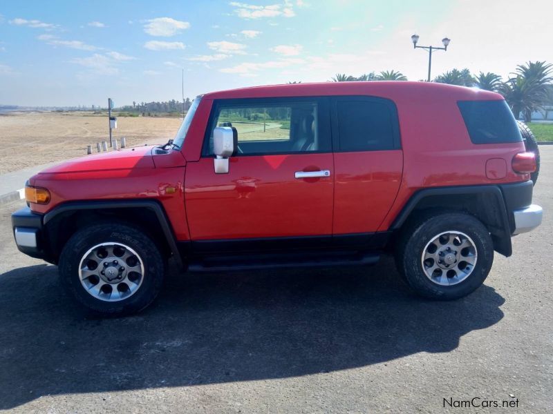 Toyota FJ Cruiser in Namibia