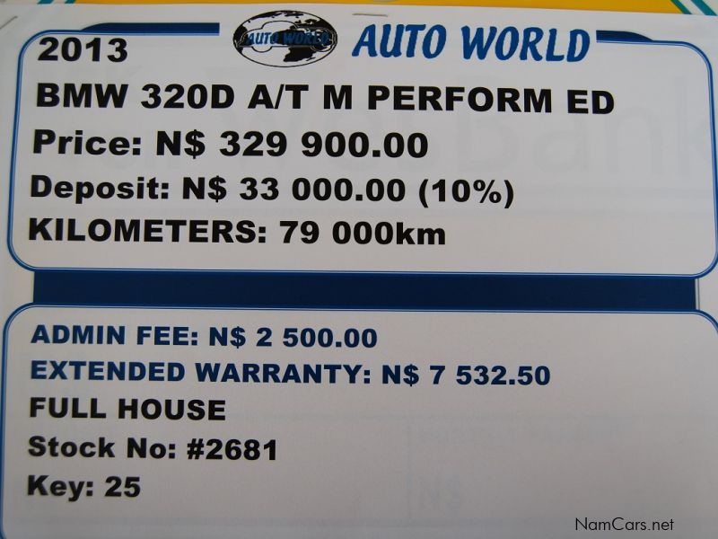 BMW 320D A/T M PERFORMENCE ED in Namibia