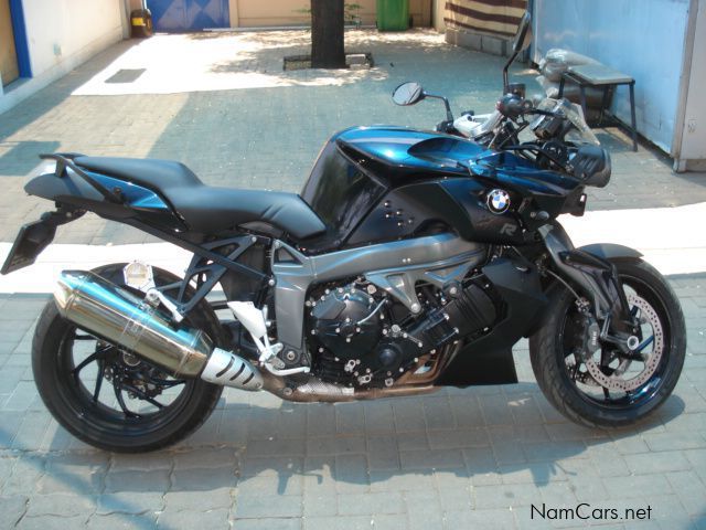 BMW K1300R in Namibia