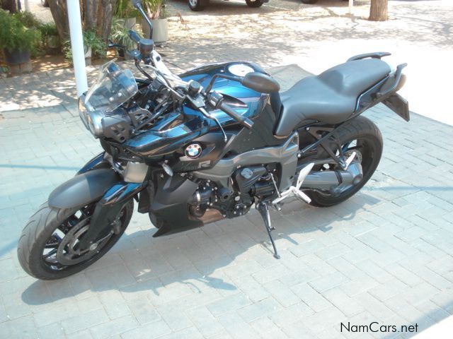 BMW K1300R in Namibia