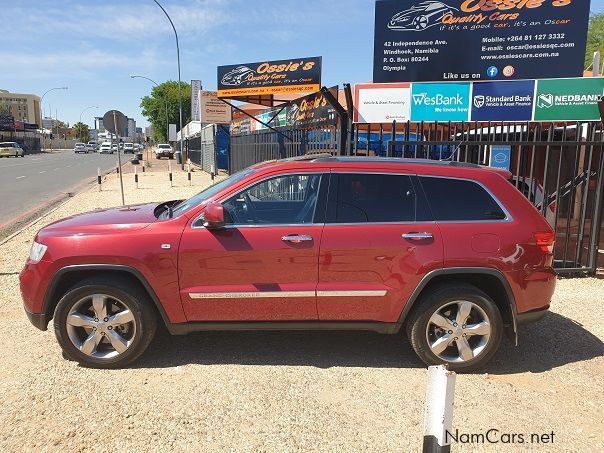 Jeep Grand Cherokee Overland in Namibia