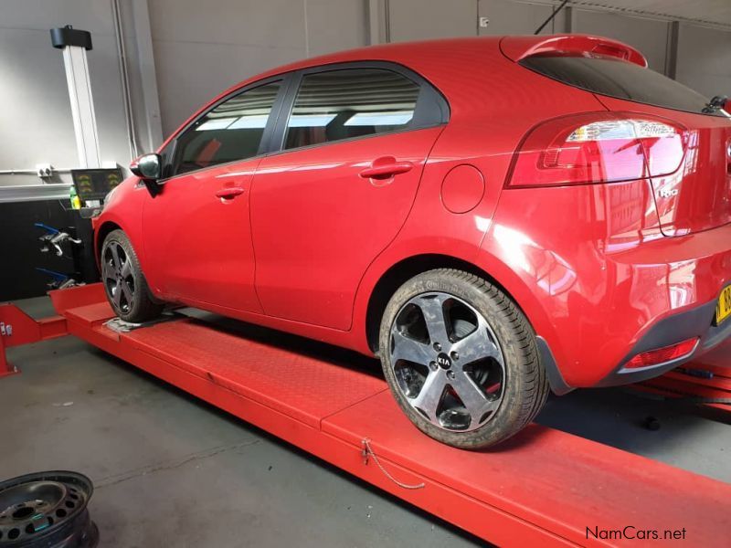 Kia Rio in Namibia