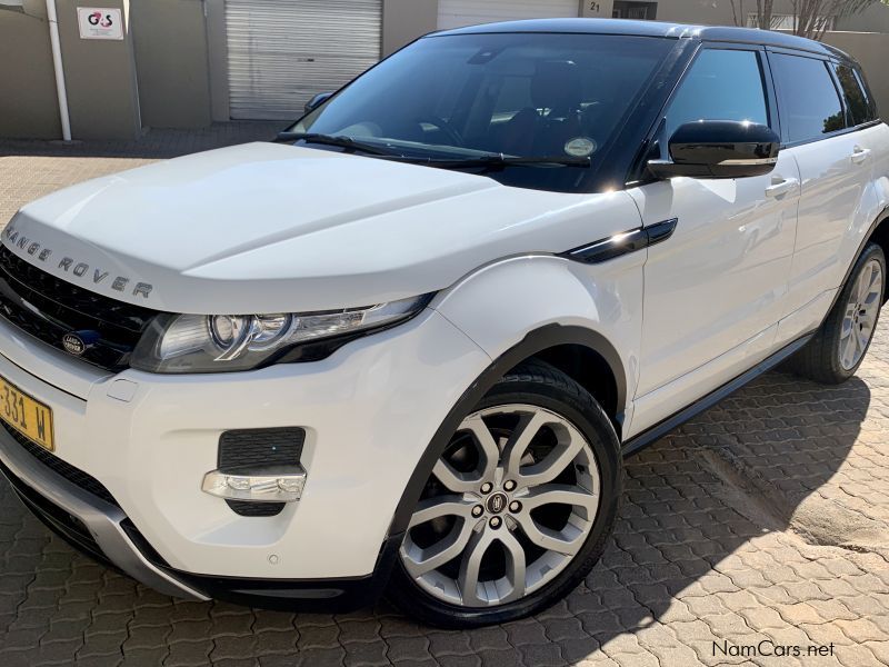 Land Rover Range Rover Evoque in Namibia