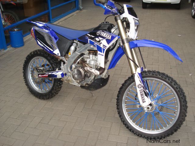 Yamaha WR 450 F in Namibia