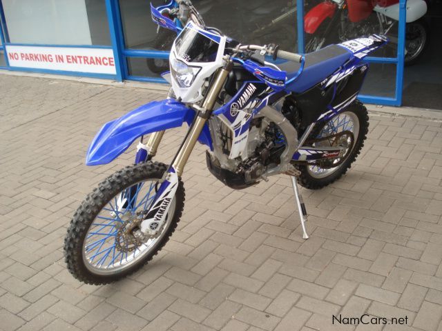 Yamaha WR 450 F in Namibia