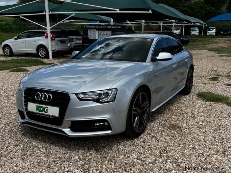 Audi A5 Quattro in Namibia