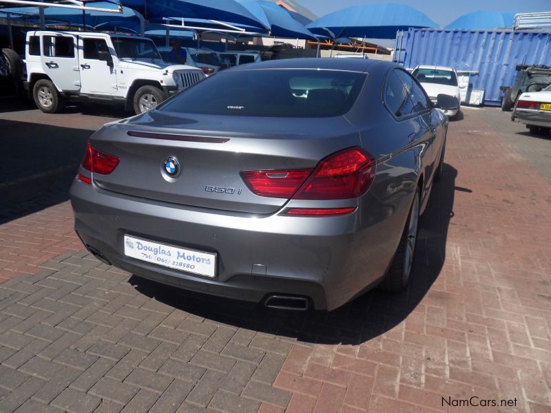 BMW 650i in Namibia