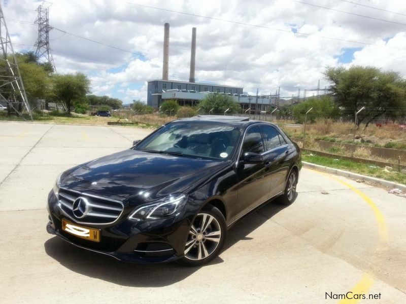 Mercedes-Benz E200 in Namibia