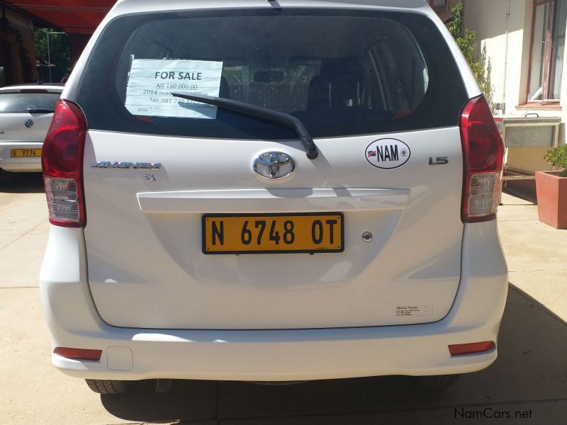 Toyota Avanza in Namibia