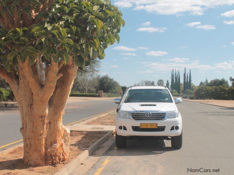 Toyota Hilux in Namibia