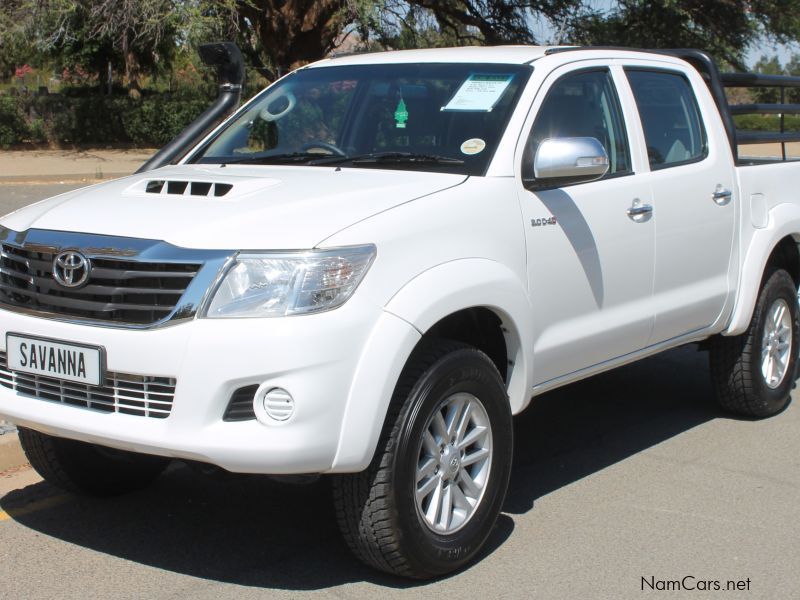 Toyota Hilux in Namibia