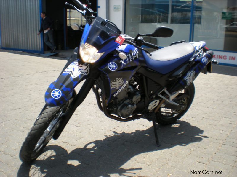 Yamaha XT660R in Namibia