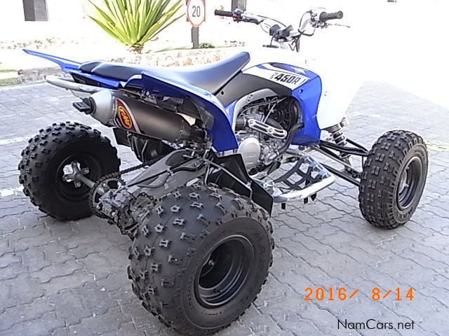 Yamaha YFZ450R in Namibia