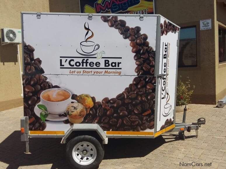 Custom made Coffee/Food trailer in Namibia