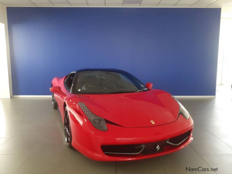 Ferrari 458 Italia in Namibia