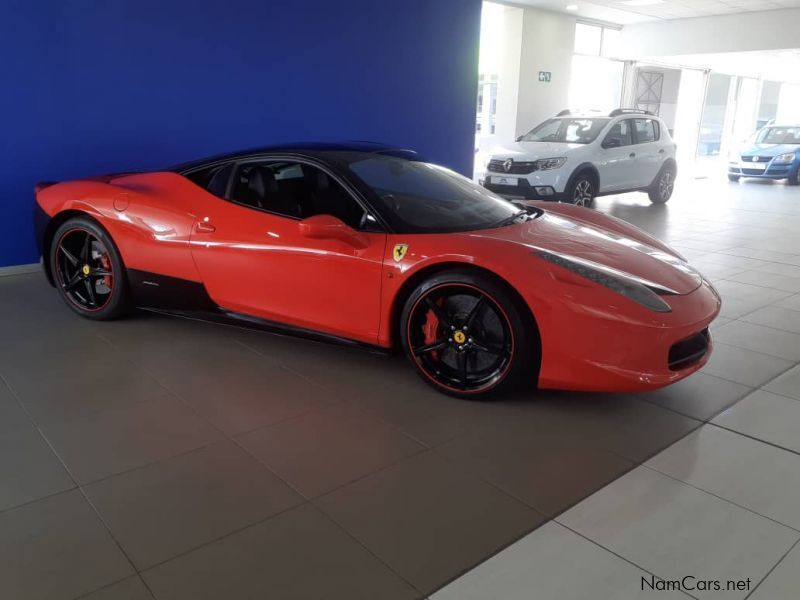 Ferrari 458 Italia in Namibia