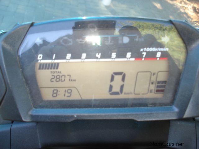 Honda NC750 in Namibia
