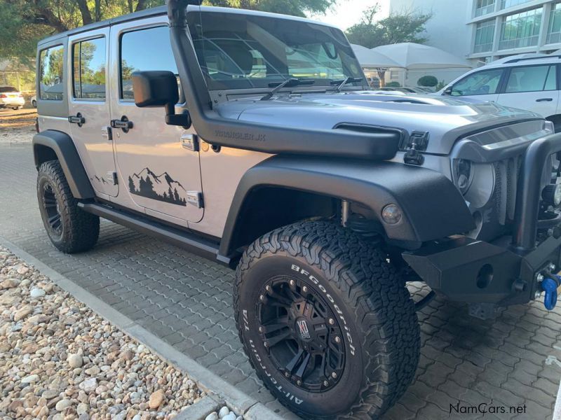 Jeep Wrangler Sahara unlimited in Namibia