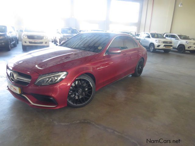 Mercedes-Benz C63 AMG in Namibia