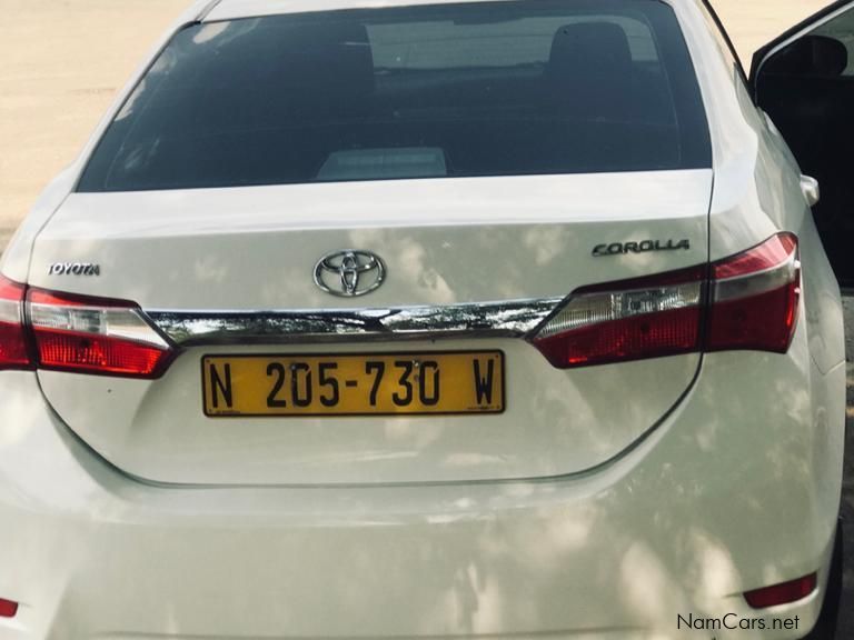 Toyota Corolla in Namibia